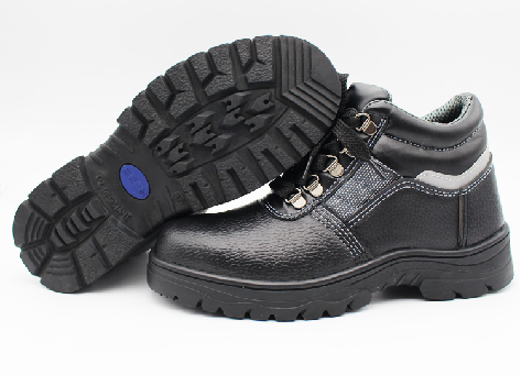 PU Leather Rubber Outsole Steel Toe Safe